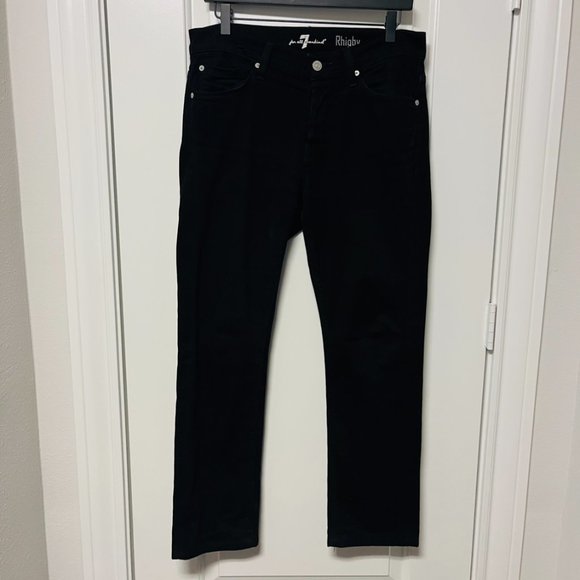 7 For All Mankind "Rhigby" Jeans - Skinny Fit - 30" x 30" - Picture 2 of 4